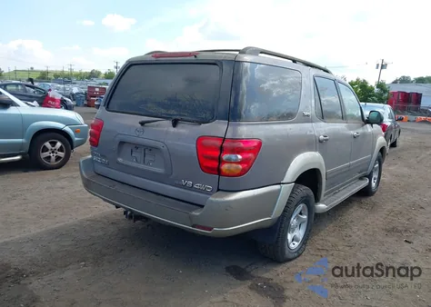 2002 Toyota Sequoia Sr5 V8 from USA, damaged, VIN 5TDBT44AX2S130281